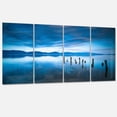 thumbnail image 2 of Design Art - Blue Lake with Wooden Pier, 2 of 3