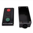 thumbnail image 2 of LOVIVER 1pc LA4-3H 220V/380V 5A Push Button Switch Reset Button Momentary Start Stop, 2 of 8