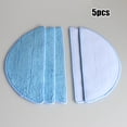 thumbnail image 1 of Allume 10Pcs Mop Replacement for Robot Vacuum Cleaner MEDION MD 18501, MD 19510 Blue, 1 of 10