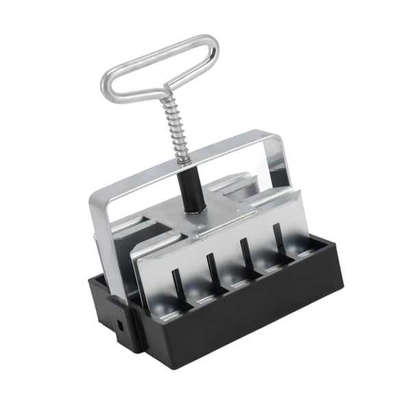 CaraMart Hand Operated Soil Block Maker for Efficient Soil Block Creation Indoors