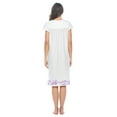 thumbnail image 4 of Casual Nights Women's Botanic Lace Short Sleeve Nightgown, 4 of 5