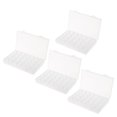 thumbnail image 1 of 4x Caja Plástica Del Envase Del Organizador Caja de Almacenamiento de Joyería de 28 Compartimentos con Divisores Ajustables, 1 of 9