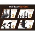 thumbnail image 2 of EDTara 7-in-1 Olympic Weight Bench Set, Multi-Function Bench Press with Leg Extension, Curl, Lat Pulldown, Preacher Curl & Squat Rack, 2 of 8