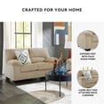 thumbnail image 6 of Signature Design by Ashley Furniture SimpleJoy Sand Loveseat, 6 of 10