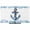 Blue White, variant on TV Cover Indoor, Nautical Anchor Stretch TV Dust Cover Television Screen Protector, Summer Coastal Coral Starfish Fish Blue Elastic Polyester Display Covers, Monitor Slipcover for LED LCD TVs 24 Inch