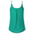 thumbnail image 2 of Eimin Pleated Chiffon Tank 2 of 9