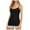 Black, variant on SNKSDGM Female Long Tank Tops for Women Cotton Ribbed Tank Tops for Women V Singlet Top Pour Femme S