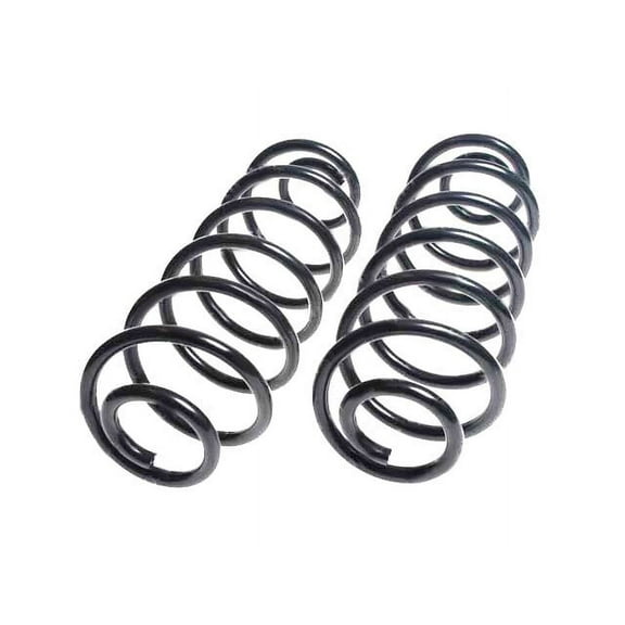Rear Coil Spring Set - Compatible with 1981 - 1989 Lincoln Town Car 1982 1983 1984 1985 1986 1987 1988