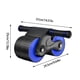 thumbnail image 5 of Rueda abdominal de rebote automático, ruedas de rodillos Ab con tapete para rodillas, rueda abdominal de doble rueda para equipos de entrenamiento, 5 of 5