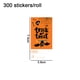 thumbnail image 2 of 1 rollo/300 Uds etiquetas de Halloween etiquetas adhesivas calcomanías escribir en etiquetas etiquetas de nombres pegatinas, 2 of 5