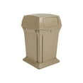thumbnail image 2 of Rubbermaid Ranger® 4 Opening Outdoor Trash Can, 45 Gallon, Beige, 2 of 2