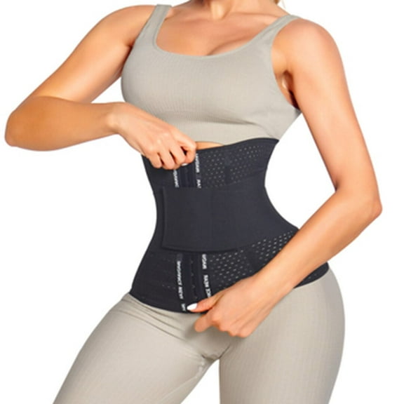 SEXYWG Waist Trainer for Women Weight Loss Steel Boned Belt