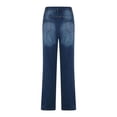 thumbnail image 5 of hoksml Women's High Waisted Pull On Jeans Stretch Denim Pants Casual Straight Leg Comfy Bottoms, 5 of 8