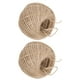 thumbnail image 4 of KAKOWELY 2 rollos de cuerdas de cáñamo decorativas para bricolaje, elegantes cuerdas de embalaje para tartas de cumpleaños de calidad alimentaria, 4 of 5