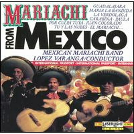 Mariachi from Mexico (CD) by Mexican Mariachi Band