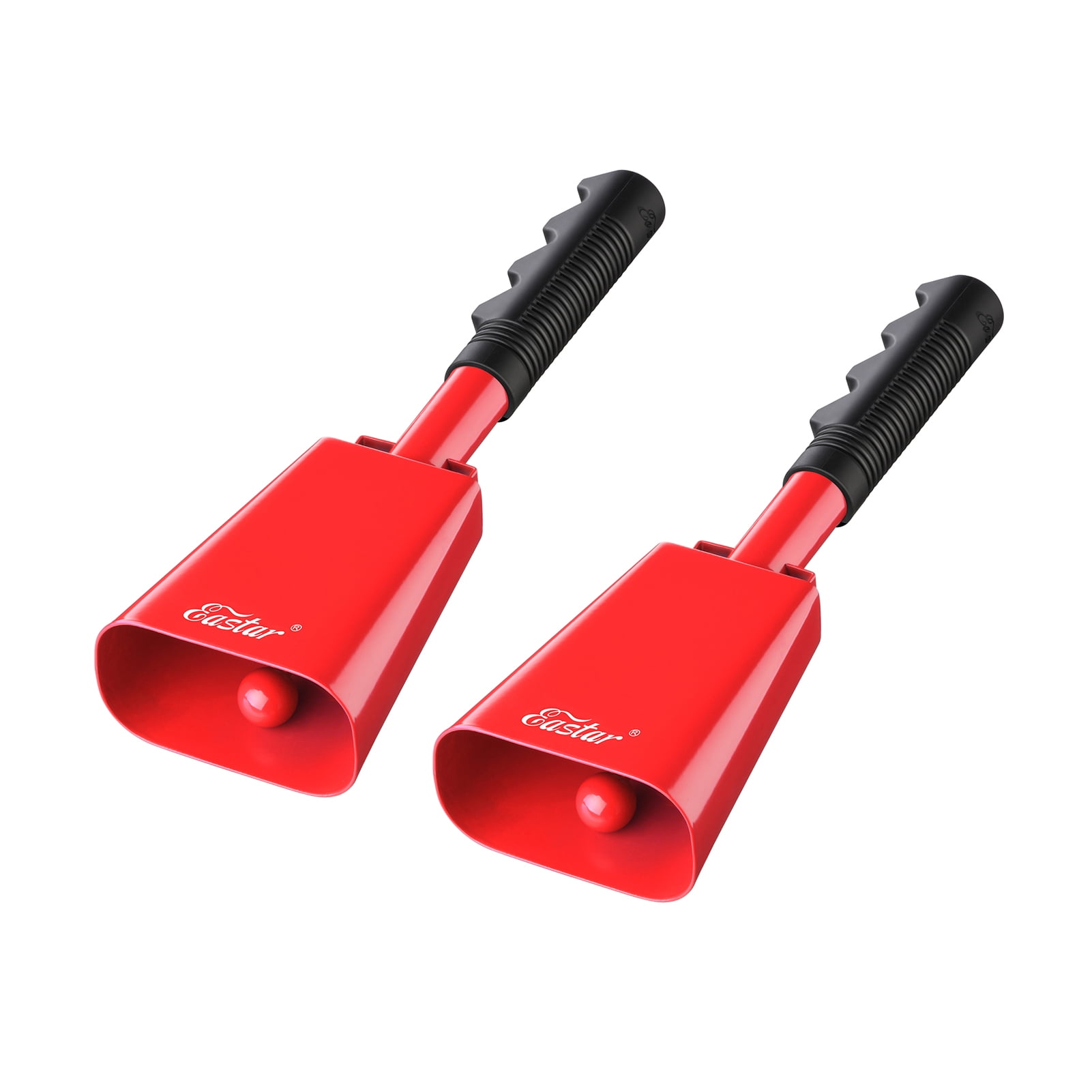  2 pack 10 in. steel cowbell/Noise makers with handles