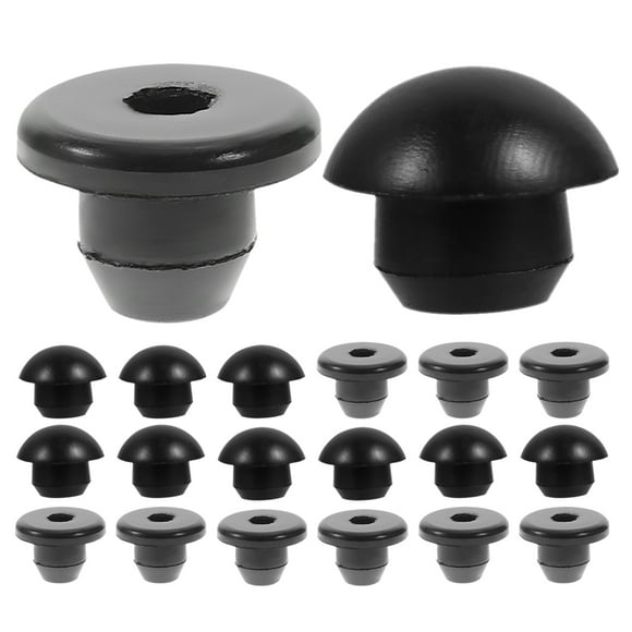 40Pcs Black Rubber Hydraulic Plug for Maintaining in Automotive Applications