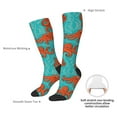 thumbnail image 4 of Naloa Fun Octopus Thigh High Socks Extra Long Stretchy Sock Women Over Knee High Opaque Stocking Daily Wear, 4 of 6