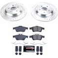 thumbnail image 3 of PowerStop Rear Z23 Evolution Sport Carbon-Fiber Ceramic Brake Pad and Drilled & Slotted Rotor Kit Fits: FORD Select Models K7320, 3 of 10