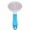 Blue, variant on Dog & Cat Brush, Self Cleaning Slicker Brushe for Shedding and Grooming Removes Loose Undercoat, Mats and Tangled Hair Grooming Comb for Cat Dog Brush Massage