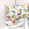thumbnail image 6 of Vsdgher Orange Green Avocado Print Pillow Cases -Iconic Collection Pillowcases -Extra Soft, Not easy to deform,not pilling Export quality, 6 of 8
