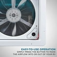 thumbnail image 4 of Hike Crew , Ventilateur de Toit 14”, 12v, RV & Véhicule Récréatif, Manuel, HCRVF14S, Blanc & Gris, 4 of 6