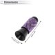 thumbnail image 3 of Ofertas Únicas 1 Juego de Antena de Señal Universal para Coche 4.72" Antena de Brillo con Acabado Pulido para Decoración Material de Aleación de Aluminio Morado 1.50", 3 of 6