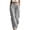 Gray-03, variant on Nugftut Cargo Pants for Women High Waist Button Cargo Pants Soft Loose Casual Trousers with Multi Pockets