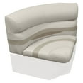 thumbnail image 3 of Wise BM11028-1066 Premier Series Pontoon 28" Radius Corner Cushion Set - Platinum / Mocha Java / Khaki, 3 of 11