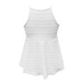 thumbnail image 4 of Sngxgn Tank Top for Women Sleeveless Top V Neck Shirts Spaghetti Strap Camisole Tank Blouse(White,S), 4 of 4