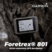 Garmin Foretrex 801 Wrist-Mounted GPS Navigator No Strap with AAA Batteries and PowerBank