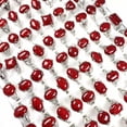 thumbnail image 4 of GRACEARA Wholesale Jewelry Lots 40pcs Women's Red Turquoise Silver Plated Rings, 4 of 5
