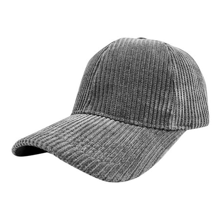 

Heiheiup Corduroy Baseball Cap For Men Women Sports Hats Warm Winter Outdoor Travel Gift Cap Cap
