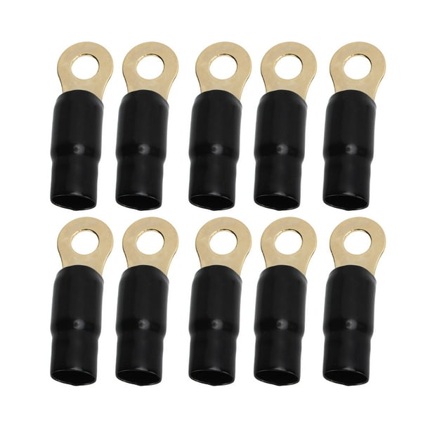 Battery Cable Lugs,10Pcs Copper Wire Lugs Battery Lugs Battery Terminal