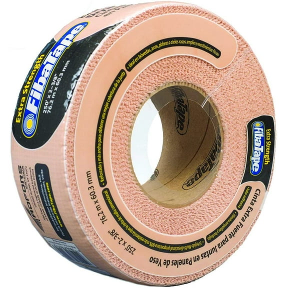ADFORS FibaTape Fiberglass Drywall Tape - Self-Adhesive Mesh - 10 Pack, 2-3/8 In x 250 Ft