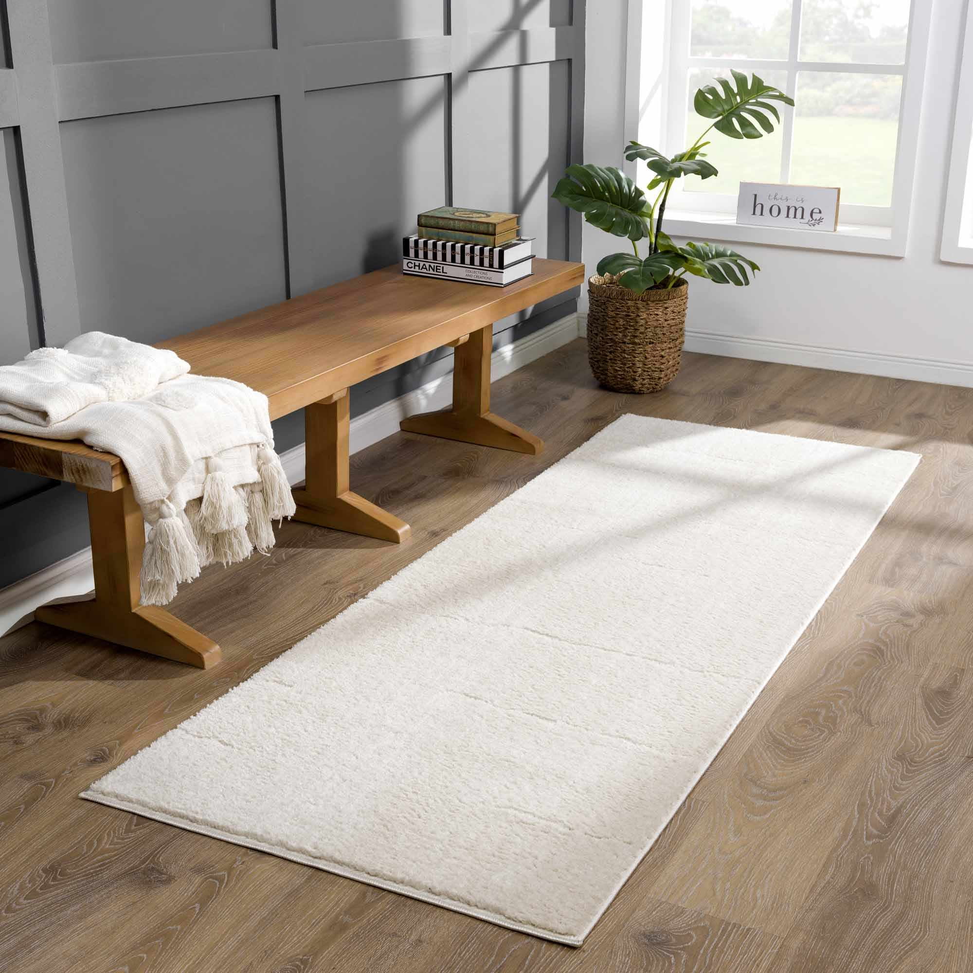Hauteloom Koume Living Room, Bedroom Area Rug - High Pile - 6'7" x 9'