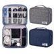 thumbnail image 2 of Organizador de dispositivos USB Digital portátil, bolsa de almacenamiento de Cable de datos de poliéster catiónico, bolsa de cosméticos portátil de viaje, 2 of 4