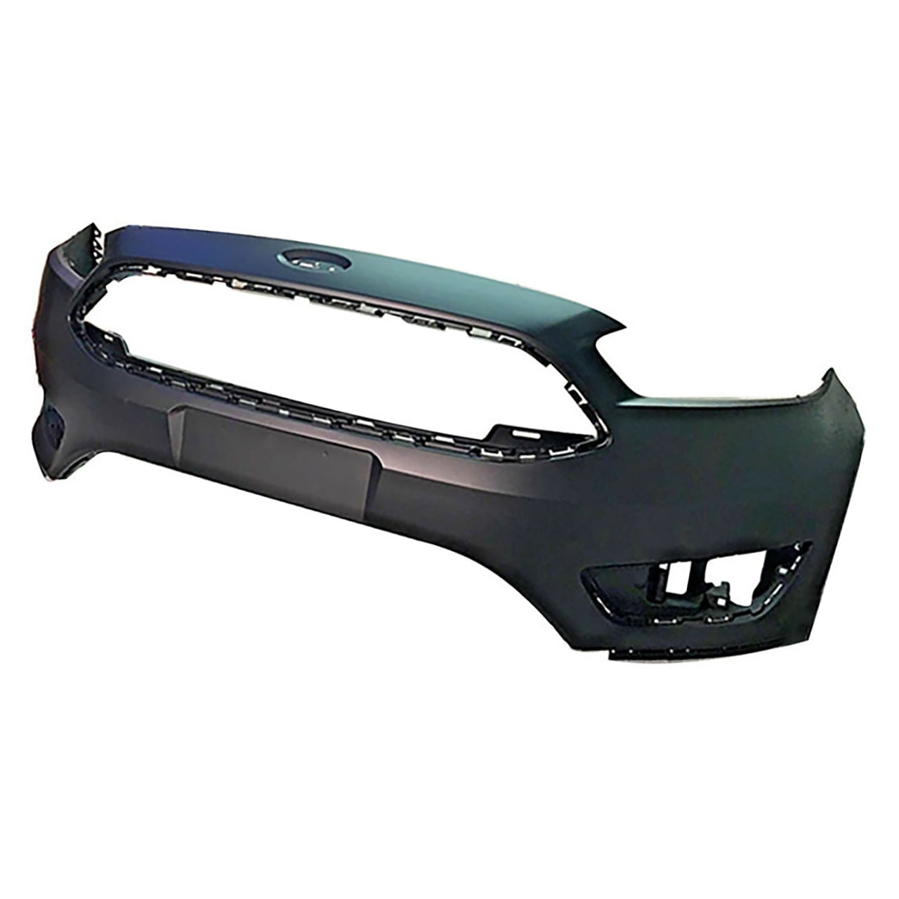 Labwork Black Front Bumper Cover Replacement for 2015-2018 Ford Focus S/se/sel/Titanium