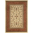 thumbnail image 4 of SAFAVIEH Lyndhurst Isadora Floral Area Rug, Ivory/Rust, 8' x 10', 4 of 7