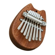 Mini Thumb Piano Wood Finger Portable Marimba Musical Instruments Kalimba Child