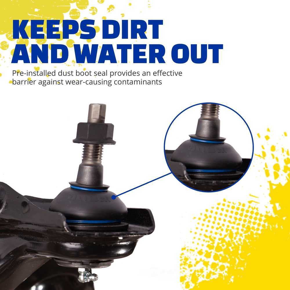 MOOG Chassis Products RK623868 Suspension Control Arm and Ball Joint Assembly