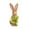 G, variant on 14Inch Sisal Easter Bunny Figurine with Carrot & Basket, Hand-Woven Straw Rabbit Tabletop Decoration for Spring Home Decor, Easter Party Centerpiece & s Gift
