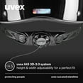 thumbnail image 6 of Uvex Suxxeed Blaze Adjustable and Ventilated Equestrian Helmet for Adults, Black Shine, S-M, 6 of 6