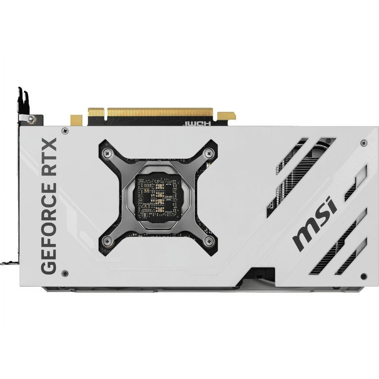 MSI GeForce RTX 4070 VENTUS 2X WHITE 12G OC - Carte graphique MSI