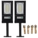 thumbnail image 1 of 2 piezas 117LED Luz solar 50W Lámpara de calle de inducción de luz destacada para jardín Patio Luz blanca, 1 of 10