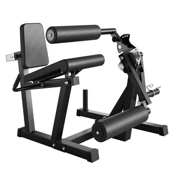 Leg Extension Curl and Machine 700LBS Capacity Machine Adjustable Machine Black