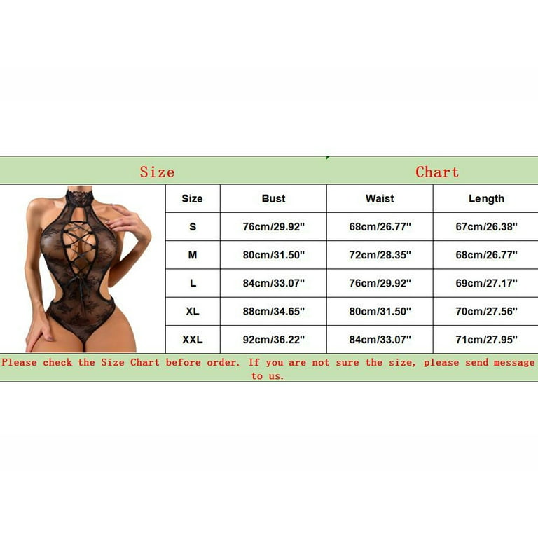 adviicd Baby Doll Big Bust Lingerie for Women Lace Bodysuit For
