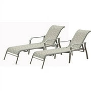 Seville Sling Stacking Chaise Lounges, Set of 2