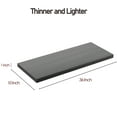 thumbnail image 6 of Dumekko Large Floating Shelves for Wall Set of 3 Wooden Wall Shelves 36 in x 10 in x 1 in Room Decor Long Shelf with Invisible Wall Mount Bracket for Bedroom, Kitchen, Living Room, Black Wood, 6 of 8