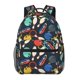 thumbnail image 1 of Disketp Bowling Ball Mochila Estampada para Hombre y Mujer – Mochila Ligera Clásica con Múltiples Bolsillos para Universidad, Trabajo y Viajes-One Size, 1 of 5